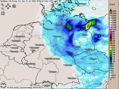 Wetterteilung am Samstag