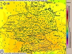 Dauernebel im Südosten