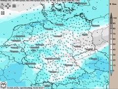 Fr&uuml;hlingswetter pur: Heute kaum Wolken am Himmel
