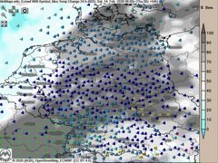 Temperaturen im Sinkflug