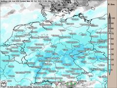 Sonniger Wochenstart, im Wochenverlauf Temperatursturz